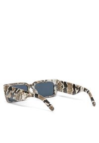 Pieces Okulary przeciwsłoneczne 17154889 Brązowy jasny. Kolor: brązowy. Materiał: syntetyk #4