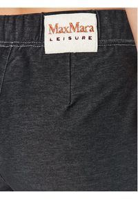 Max Mara Leisure Spodnie materiałowe Adria 23378602 Szary Regular Fit. Kolor: szary. Materiał: materiał, bawełna #3