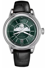 AVIATOR - Zegarek damski Aviator V.1.33.0.262.4BM czarny. Kolor: czarny #1