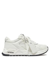 OFF-WHITE - Off-White Sneakersy OWIA285F23LEA0010101 Biały. Kolor: biały. Materiał: skóra