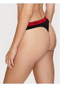 Hugo - HUGO Komplet stringów 50480150 Czarny. Kolor: czarny. Materiał: bawełna #2