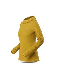 TRIMM - Bluza Trimm VERONA. Typ kołnierza: kaptur. Kolor: żółty. Materiał: dzianina. Sezon: zima. Sport: narciarstwo #1
