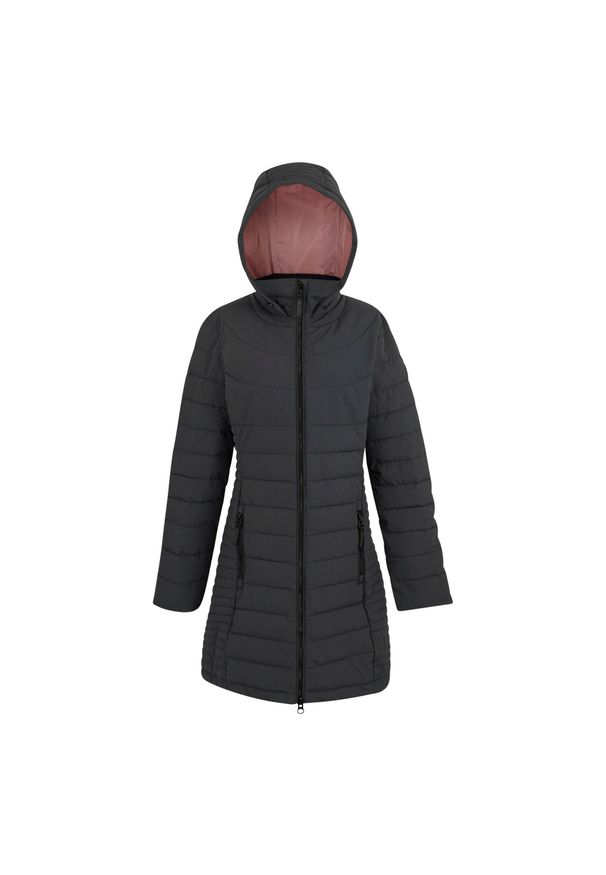 Regatta - Kurtka Damska Andria Z Podszewką. Kolor: szary. Materiał: puch. Sport: turystyka piesza