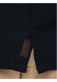 Jack & Jones Koszula Global Waffle Resort 12295551 Granatowy Relaxed Fit. Kolor: niebieski. Materiał: bawełna #4