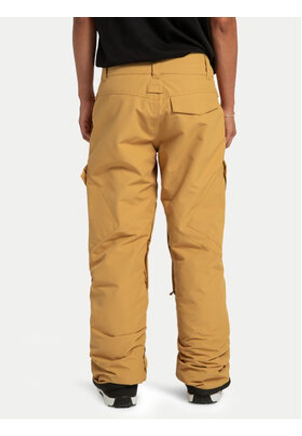 DC Shoes Spodnie snowboardowe Nonchalant ADJTP03023 Żółty Regular Fit. Kolor: żółty. Materiał: syntetyk. Sport: snowboard