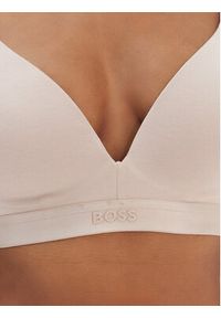 BOSS Biustonosz braletka 50535250 Beżowy. Kolor: beżowy. Materiał: bawełna #5