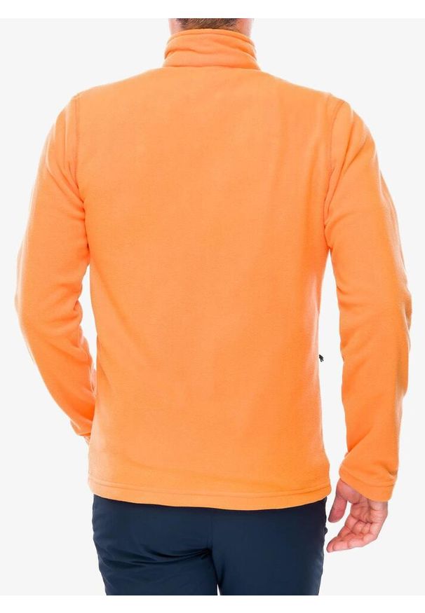 columbia - Bluza polarowa męska Columbia Fast Trek Light FZ Fleece. Kolor: pomarańczowy. Materiał: polar
