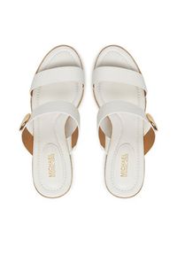 MICHAEL Michael Kors Espadryle Lucinda 40S4LCMS3L Biały. Kolor: biały. Materiał: skóra #5