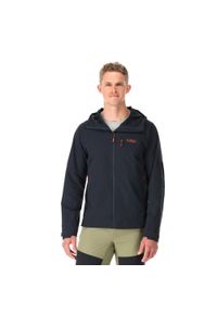 Kurtka softshell męska Rab Torque. Kolor: szary. Materiał: softshell