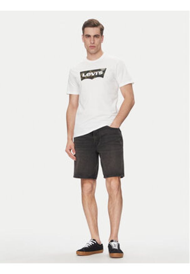 Levi's® Szorty jeansowe 468™ A8461-0006 Szary Loose Fit. Kolor: szary. Materiał: bawełna