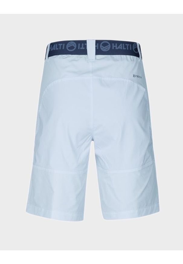 Spodenki trekkingowe damskie Halti Pallas X-Stretch Lite. Kolor: niebieski. Długość: krótkie