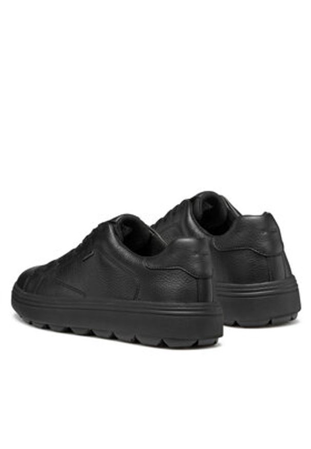 Geox Sneakersy U Spherica Ecub-1.1 U56LUC 00046 C9999 Czarny. Kolor: czarny. Materiał: skóra