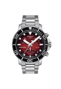 Zegarek Męski TISSOT Seastar 1000 Quartz Chronograph T-SPORT T120.417.11.421.00. Materiał: koronka. Styl: wakacyjny, sportowy