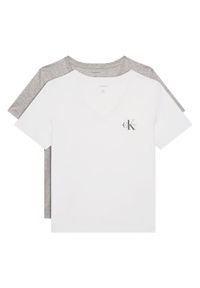 Calvin Klein Jeans Komplet t-shirtów LV047C906G Kolorowy Regular Fit. Materiał: bawełna. Wzór: kolorowy #1