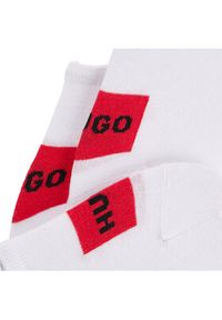 Hugo - HUGO Stopki 50496082 Biały. Kolor: biały. Materiał: bawełna #2