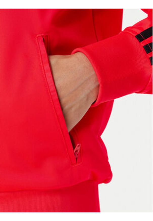 Adidas - adidas Bluza adicolor Classic Firebird JW3663 Pomarańczowy Loose Fit. Kolor: pomarańczowy. Materiał: syntetyk