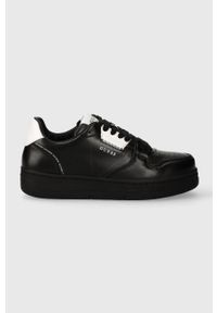 Guess sneakersy ANCONA ECO kolor czarny FM8ANE SMA12. Nosek buta: okrągły. Zapięcie: sznurówki. Kolor: czarny #1