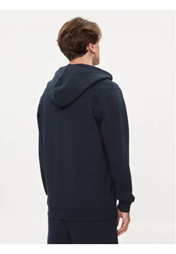 Pepe Jeans Bluza Joe Zip PM582572 Granatowy Regular Fit. Kolor: niebieski. Materiał: bawełna