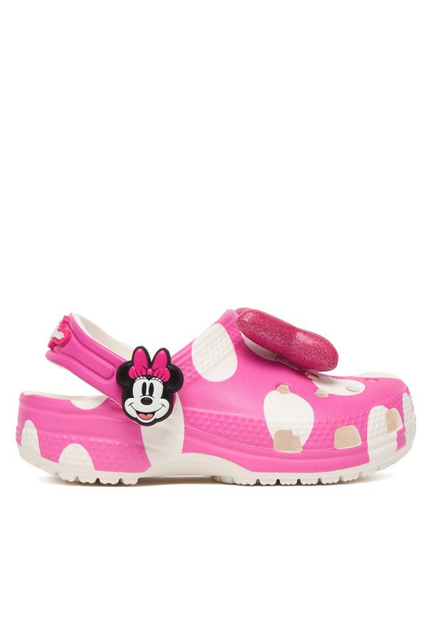 Klapki Crocs. Kolor: różowy. Wzór: motyw z bajki