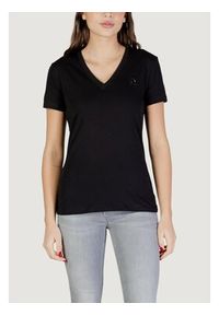 Armani Exchange T-Shirt XW002330 AF10356 UC001 Czarny Regular Fit. Kolor: czarny. Materiał: bawełna #2