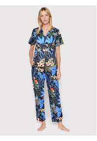 Cyberjammies Koszulka piżamowa Sierra 9069 Granatowy Regular Fit. Kolor: niebieski. Materiał: bawełna #2