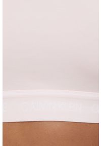 Calvin Klein Underwear Biustonosz kolor różowy gładki. Kolor: różowy. Materiał: włókno, dzianina. Rodzaj stanika: odpinane ramiączka. Wzór: gładki #3