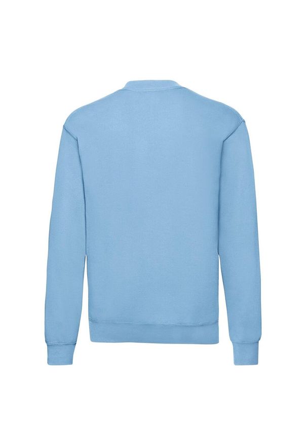 FRUIT OF THE LOOM - Klasyczna Bluza Rozpinana Unisex Dla Dorosłych. Kolor: niebieski
