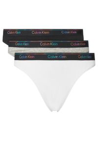 Calvin Klein Underwear Komplet fig LV00QD5323 Kolorowy. Materiał: bawełna. Wzór: kolorowy #1