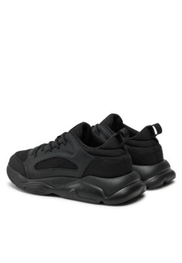Hugo - HUGO Sneakersy Leon 50536261 Czarny. Kolor: czarny. Materiał: materiał