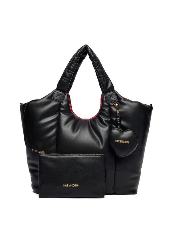 Love Moschino - Torebka LOVE MOSCHINO. Kolor: czarny