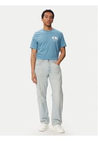 Calvin Klein Jeans Jeansy 90S LV04RG701G Niebieski jasny Straight Fit. Kolor: niebieski #3