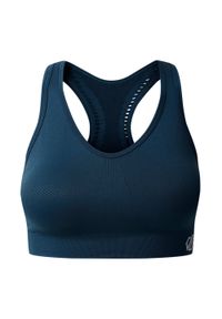 DARE 2B - Biustonosz Sportowy React Dla Kobiet. Kolor: niebieski