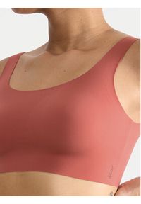 Sloggi Biustonosz top Zero Feel 10217786 Pomarańczowy. Kolor: pomarańczowy. Materiał: syntetyk #5