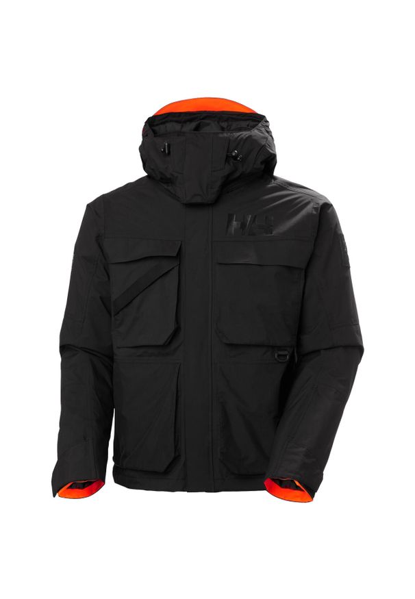 Kurtka narciarska z kapturem Helly Hansen Ullr D Heritage. Typ kołnierza: kaptur. Kolor: czarny. Sezon: zima. Sport: narciarstwo