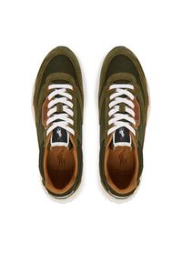 Polo Ralph Lauren Sneakersy Mdrn Trn 200 Sk 809P07911003 Zielony. Kolor: zielony. Materiał: skóra, zamsz #3