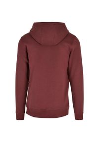 BUILD YOUR BRAND - Organiczna Bluza Z Kapturem Unisex Dla Dorosłych. Typ kołnierza: kaptur. Kolor: różowy