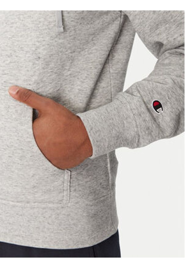 Champion Bluza 220728 Szary Slim Fit. Kolor: szary. Materiał: bawełna