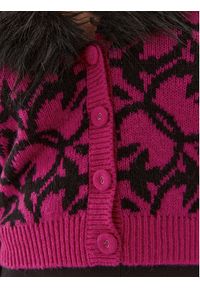 Pinko Kardigan Pony 101576 A11F Kolorowy Relaxed Fit. Materiał: syntetyk. Wzór: kolorowy #6