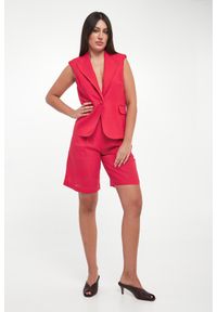 Twinset Milano - Szorty damskie lniane TWINSET ACTITUDE. Materiał: len #1