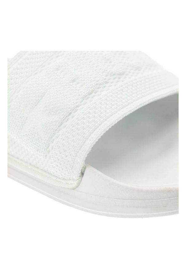 Big-Star - Białe Klapki Big Star Wodoodporne Buty Damskie. Okazja: na spacer, na plażę. Kolor: biały. Materiał: materiał. Sezon: lato. Styl: sportowy, elegancki