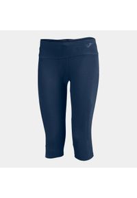 Legginsy do biegania damskie Joma Latino II 3/4. Kolor: niebieski. Materiał: bawełna, elastan #1