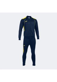 Dres Joma Granatowy z Poliestru. Kolor: wielokolorowy, niebieski, żółty. Materiał: poliester. Sport: piłka nożna #1