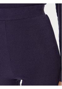 Triumph Spodnie piżamowe Thermal MyWear Skinny Leg Trousers 10216565 Granatowy Skinny Fit. Kolor: niebieski. Materiał: syntetyk #6