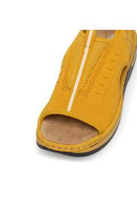 Rieker Sandały V59B5-68 Żółty. Kolor: żółty #3