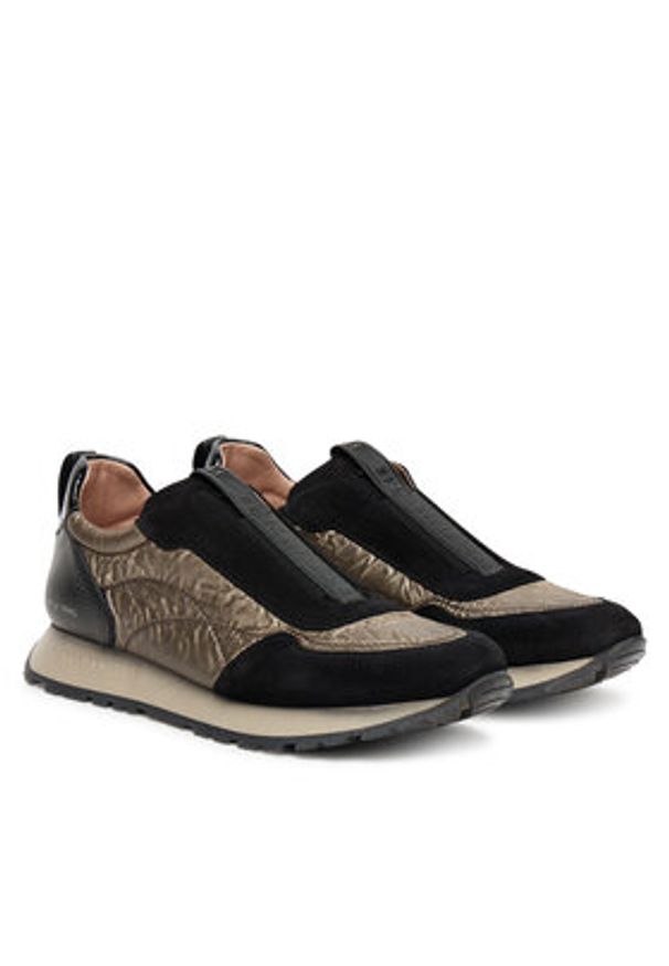 Hispanitas Sneakersy HI254222 Czarny. Kolor: czarny. Materiał: materiał