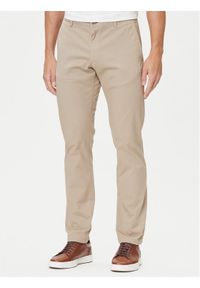 JOOP! Jeans Chinosy 15 JJF-Matthew101 30044301 Beżowy Modern Fit. Kolor: beżowy. Materiał: bawełna