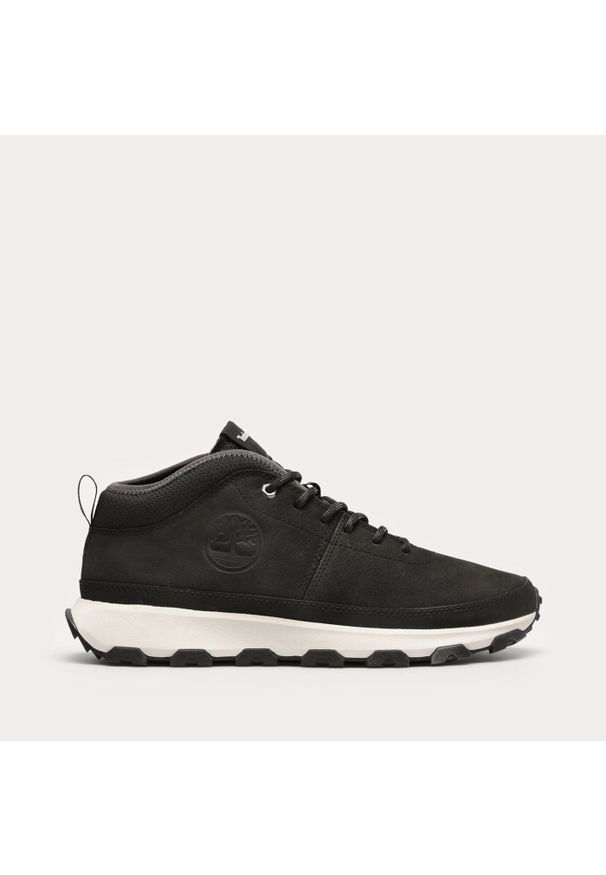 Trzewiki męskie Timberland Winsor Trail MID LACE UP SNEAKER JET BLACK. Kolor: czarny