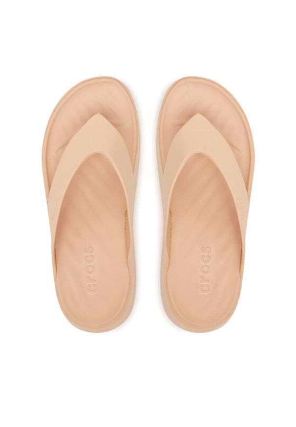 Crocs Japonki Getaway Platform Flip 209410 Różowy. Kolor: różowy. Obcas: na platformie