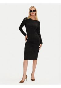 Marciano Guess Sukienka koktajlowa 4YGK30 6265A Czarny Regular Fit. Kolor: czarny. Materiał: wiskoza. Styl: wizytowy #5