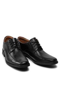 Clarks Półbuty Tilden Walk 261103107 Czarny. Kolor: czarny. Materiał: skóra #6